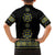 Ukraine Vyshyvanka Inspired Patterns Family Matching Off The Shoulder Long Sleeve Dress and Hawaiian Shirt Ukraini Colors
