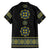 Ukraine Vyshyvanka Inspired Patterns Family Matching Off The Shoulder Long Sleeve Dress and Hawaiian Shirt Ukraini Colors