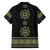 Ukraine Vyshyvanka Inspired Patterns Family Matching Short Sleeve Bodycon Dress and Hawaiian Shirt Ukraini Colors