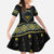 Ukraine Vyshyvanka Inspired Patterns Family Matching Tank Maxi Dress and Hawaiian Shirt Ukraini Colors