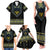 Ukraine Vyshyvanka Inspired Patterns Family Matching Tank Maxi Dress and Hawaiian Shirt Ukraini Colors