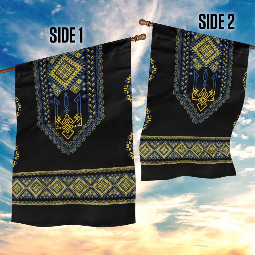 Ukraine Vyshyvanka Inspired Patterns Garden Flag Ukraini Colors