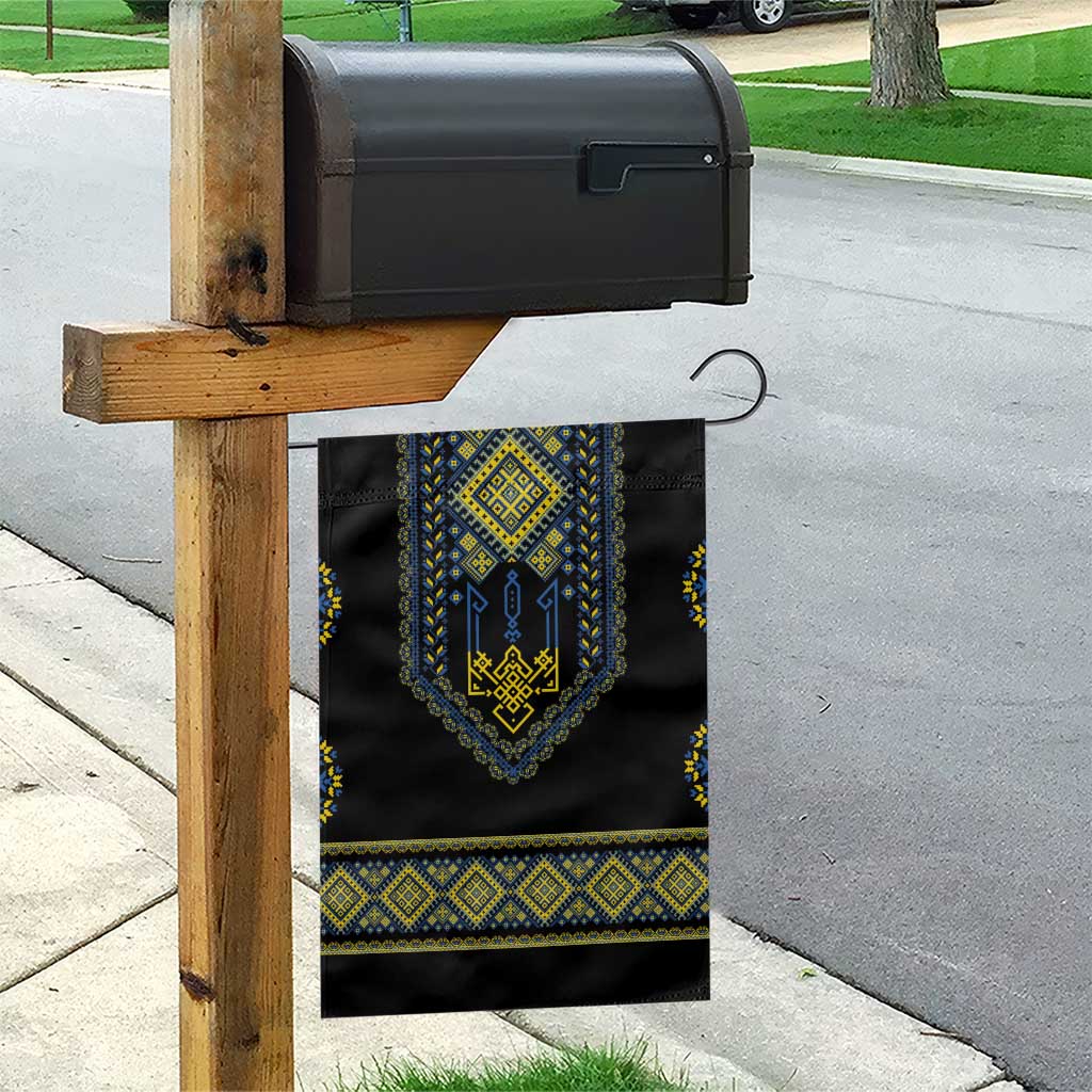Ukraine Vyshyvanka Inspired Patterns Garden Flag Ukraini Colors