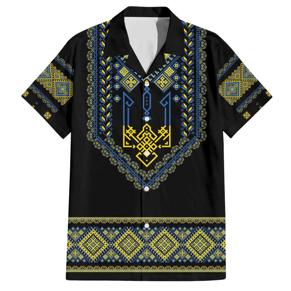 Ukraine Vyshyvanka Inspired Patterns Hawaiian Shirt Ukraini Colors