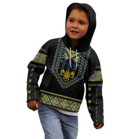 Ukraine Vyshyvanka Inspired Patterns Kid Hoodie Ukraini Colors