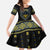 Ukraine Vyshyvanka Inspired Patterns Kid Short Sleeve Dress Ukraini Colors