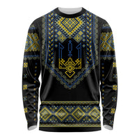 Ukraine Vyshyvanka Inspired Patterns Long Sleeve Shirt Ukraini Colors