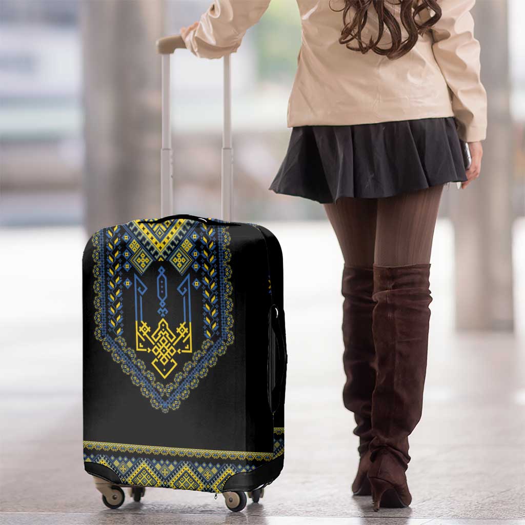 Ukraine Vyshyvanka Inspired Patterns Luggage Cover Ukraini Colors