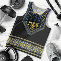 Ukraine Vyshyvanka Inspired Patterns Men Tank Top Ukraini Colors