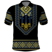 Ukraine Vyshyvanka Inspired Patterns Polo Shirt Ukraini Colors