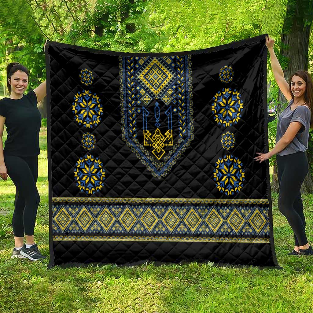 Ukraine Vyshyvanka Inspired Patterns Quilt Ukraini Colors