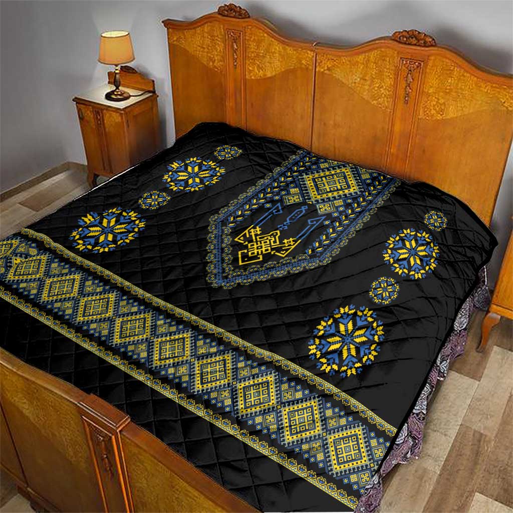 Ukraine Vyshyvanka Inspired Patterns Quilt Ukraini Colors
