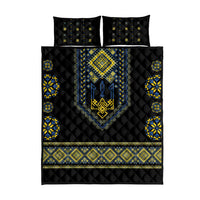 Ukraine Vyshyvanka Inspired Patterns Quilt Bed Set Ukraini Colors