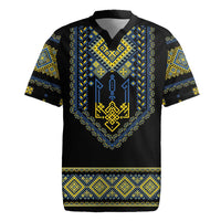 Ukraine Vyshyvanka Inspired Patterns Rugby Jersey Ukraini Colors