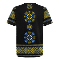 Ukraine Vyshyvanka Inspired Patterns Rugby Jersey Ukraini Colors