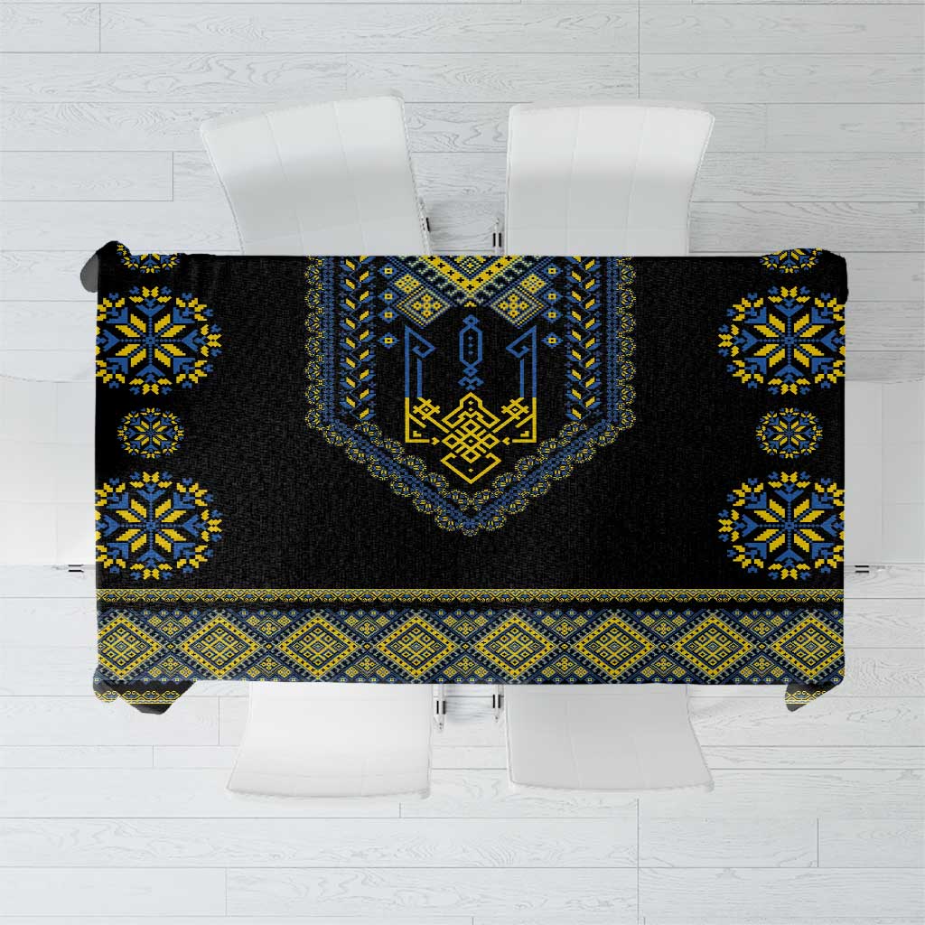 Ukraine Vyshyvanka Inspired Patterns Tablecloth Ukraini Colors