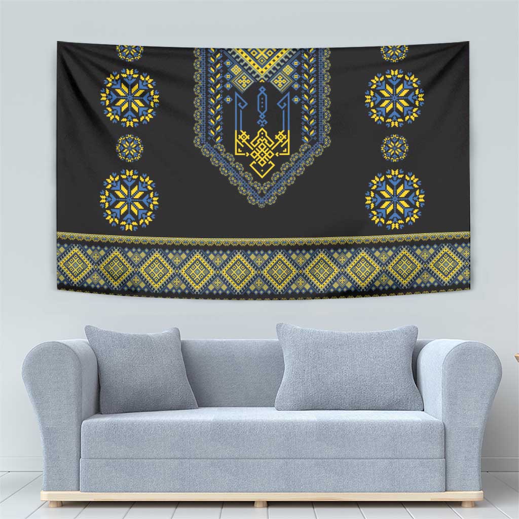 Ukraine Vyshyvanka Inspired Patterns Tapestry Ukraini Colors