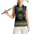 Ukraine Vyshyvanka Inspired Patterns Women Sleeveless Polo Shirt Ukraini Colors