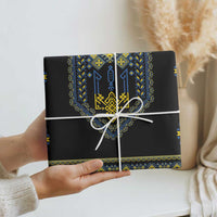 Ukraine Vyshyvanka Inspired Patterns Wrapping Paper Ukraini Colors