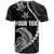 Personalised Guam T Shirt Tribal Turtles Curves Style - Black - Wonder Print Shop
