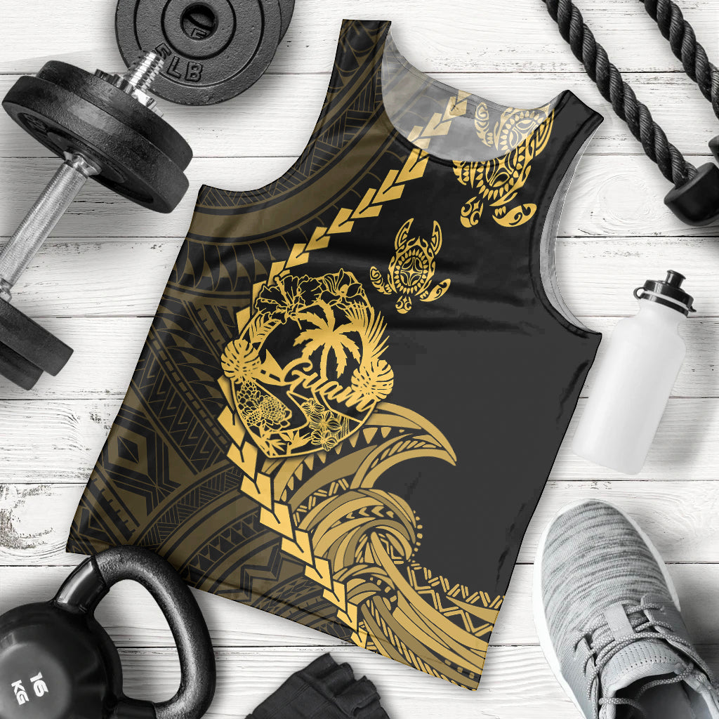 personalised-guam-men-tank-top-tribal-turtles-curves-style-gold