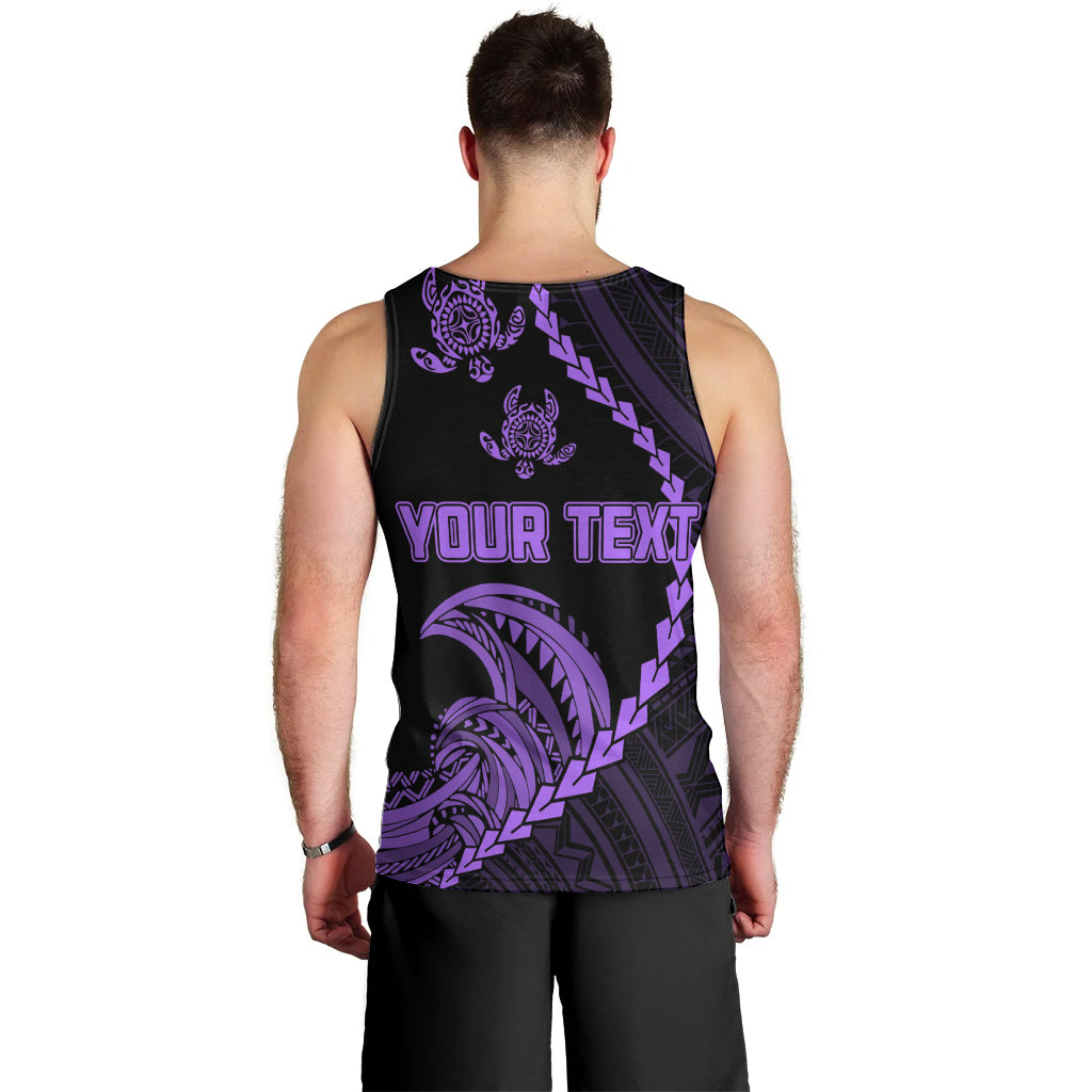 personalised-guam-men-tank-top-tribal-turtles-curves-style-purple