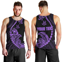 personalised-guam-men-tank-top-tribal-turtles-curves-style-purple