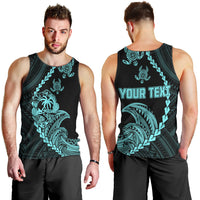 personalised-guam-men-tank-top-tribal-turtles-curves-style-turquoise