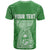 Personalised Guam T Shirt Chamoro Latte Stone Mix Tropical - Green - Wonder Print Shop