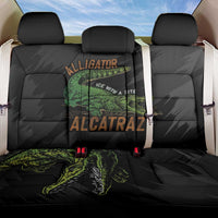 Alligator Alcatraz Back Car Seat Cover ICE With A Bite - Wonder Print Shop