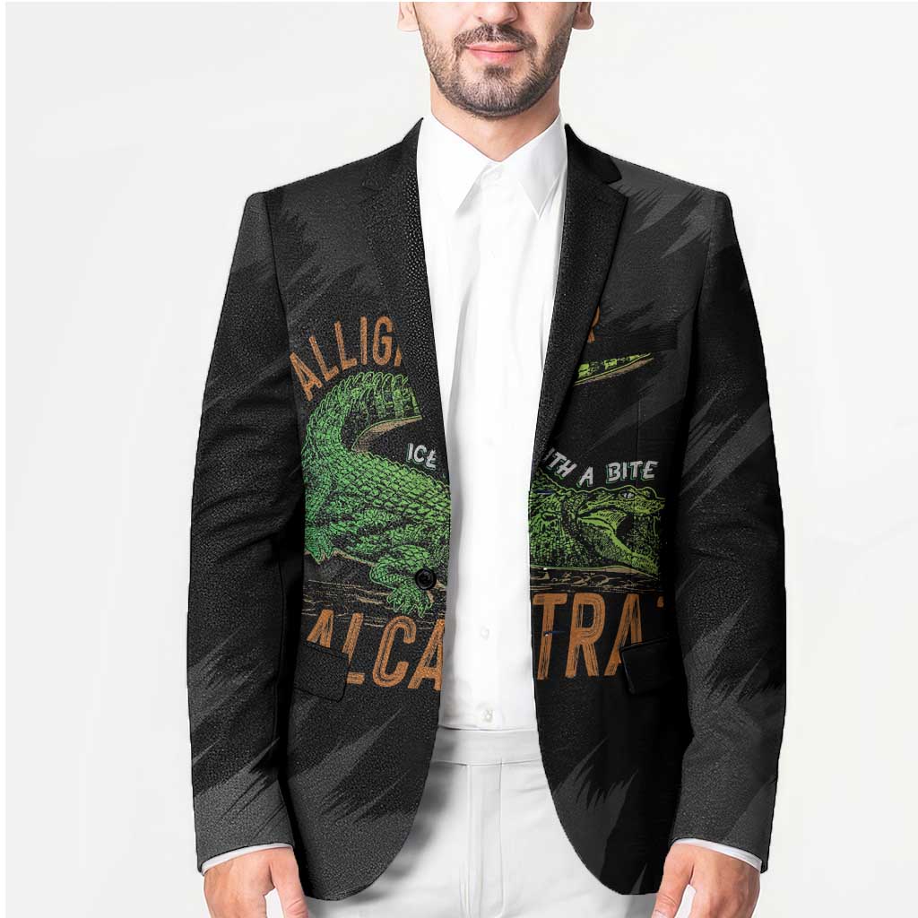 Alligator Alcatraz Blazer ICE With A Bite - Wonder Print Shop