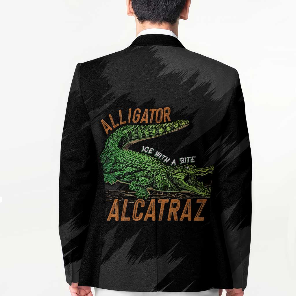 Alligator Alcatraz Blazer ICE With A Bite - Wonder Print Shop