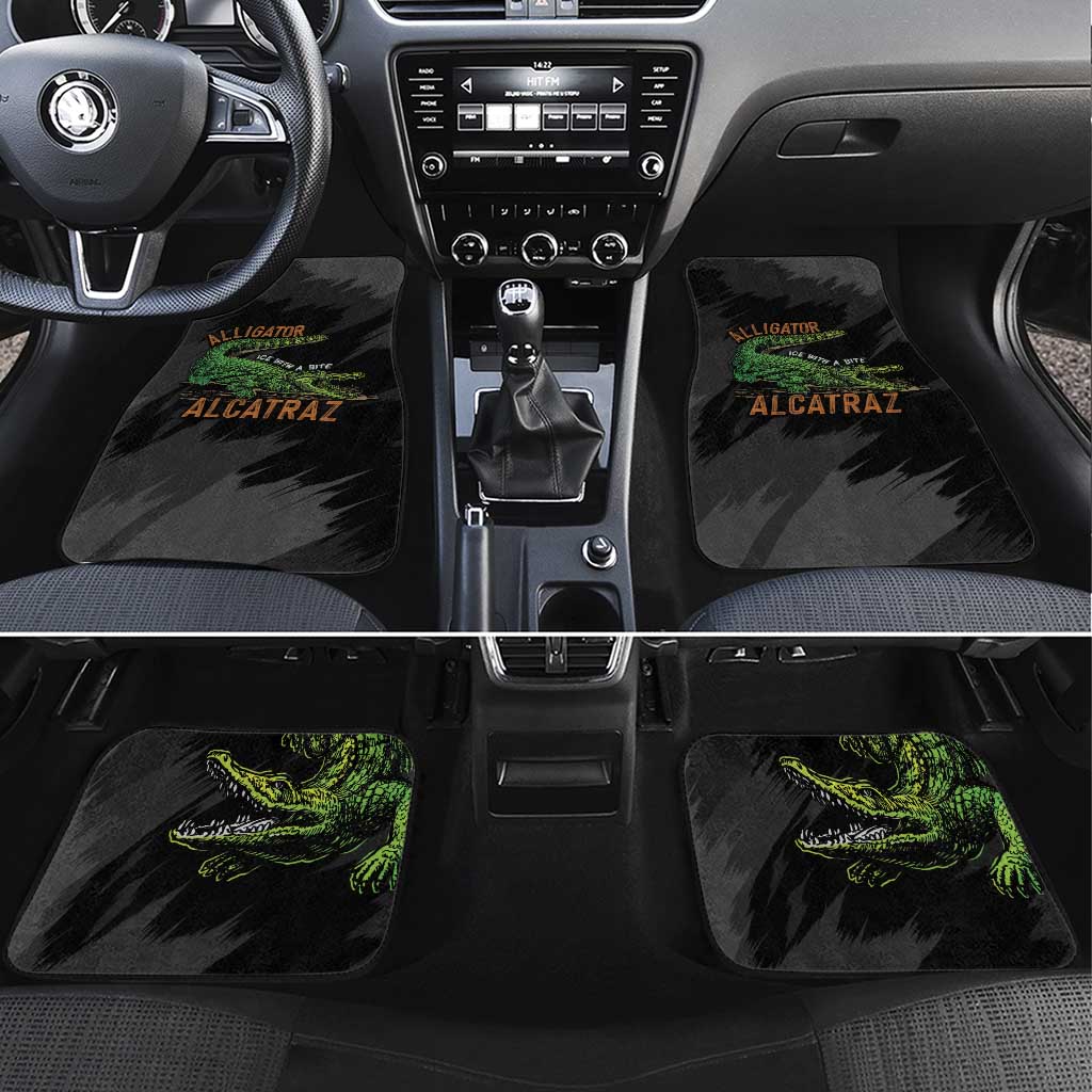 Alligator Alcatraz Car Mats ICE With A Bite - Wonder Print Shop