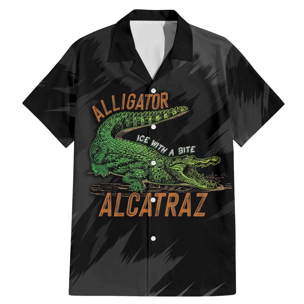 Alligator Alcatraz Family Matching Mermaid Dress and Hawaiian Shirt ICE With A Bite - Wonder Print Shop