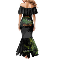 Alligator Alcatraz Family Matching Mermaid Dress and Hawaiian Shirt ICE With A Bite - Wonder Print Shop