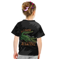 Alligator Alcatraz Kid T Shirt ICE With A Bite - Wonder Print Shop