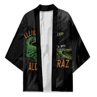 Alligator Alcatraz Kimono ICE With A Bite - Wonder Print Shop
