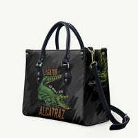 Alligator Alcatraz Leather Bag ICE With A Bite - Wonder Print Shop