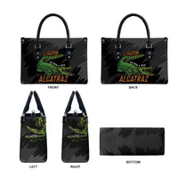 Alligator Alcatraz Leather Bag ICE With A Bite - Wonder Print Shop