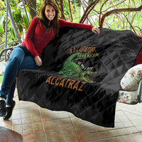 Alligator Alcatraz Quilt ICE With A Bite - Wonder Print Shop
