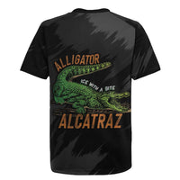 Alligator Alcatraz Rugby Jersey ICE With A Bite - Wonder Print Shop