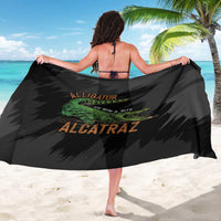 Alligator Alcatraz Sarong ICE With A Bite - Wonder Print Shop