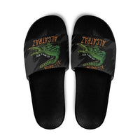 Alligator Alcatraz Slide Sandals ICE With A Bite - Wonder Print Shop