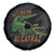 Alligator Alcatraz Spare Tire Cover ICE With A Bite - Wonder Print Shop