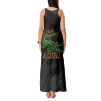 Alligator Alcatraz Tank Maxi Dress ICE With A Bite - Wonder Print Shop