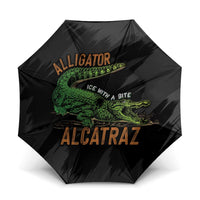 Alligator Alcatraz Umbrella ICE With A Bite - Wonder Print Shop