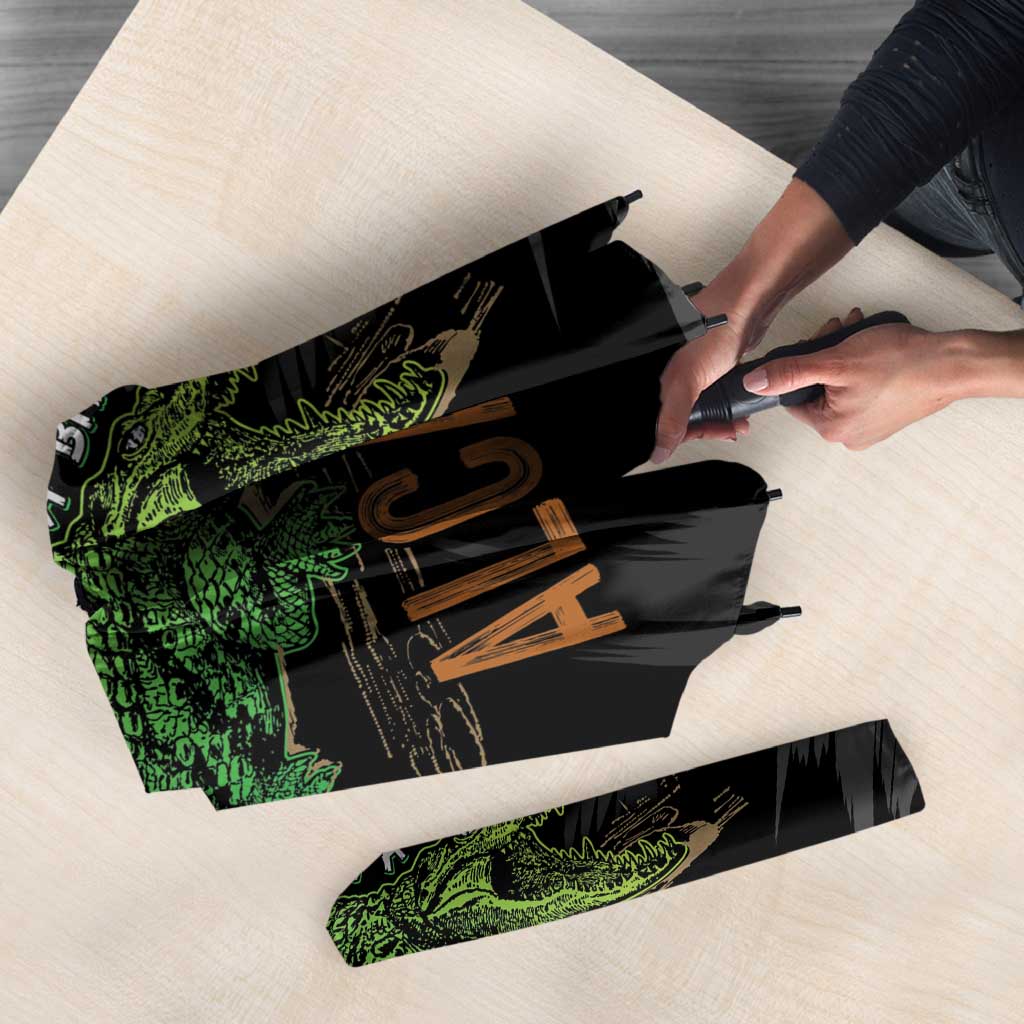 Alligator Alcatraz Umbrella ICE With A Bite - Wonder Print Shop