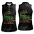 Alligator Alcatraz Women Sleeveless Polo Shirt ICE With A Bite - Wonder Print Shop