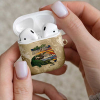 Alligator Alcatraz Retro AirPods Case The Swamp - Wonder Print Shop