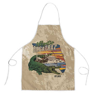 Alligator Alcatraz Retro Apron The Swamp - Wonder Print Shop